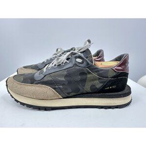 Hidnander Tenkei Sneakers In Suede And Camo Mesh Size 44 EU